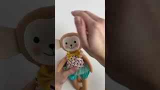 Stuffed toy monkey for boy