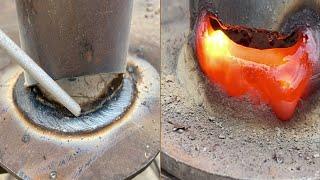 Few know this method amazing electric welding tricks only professionals use it