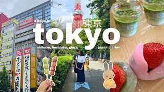 JAPAN VLOG  tokyo: what i eat, shopping, exploring the city, shibuya crossing, etc