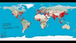 World population from 1950-2030