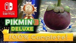 Pikmin 3 Deluxe Mission Mode: Collect Treasure - Forgotten Cove (Platinum Medal)