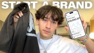 how to start a clothing brand in 2025 (that isnt trash)