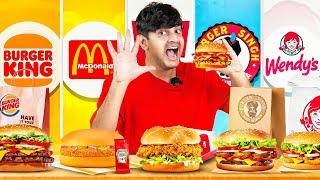 Trying Top 5 Most Selling Burgers in India