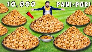 We Made 10,000 Pani Puri At Once - पानी पुरी का ठेला लगाओ और लाखों कमाओ 