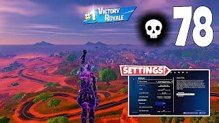 78 Elimination Solo Vs Squads "Zero Build" Gameplay Wins (Fortnite chapter 5)