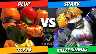 Supernova 2024 - Plup (Samus) Vs. Spark (Sheik) Smash Melee - SSBM