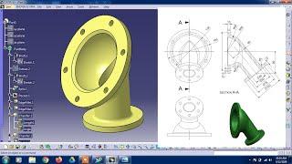 #CATIA V5 #INDUSTRIAL PART #TUTORIAL