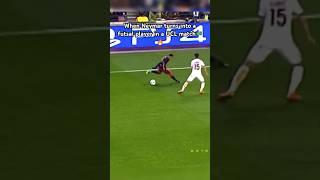 neymar fake move Football skill against real Madrid in ucl,#football #neymar #skills