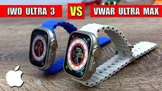 Vwar IWO ULTRA 3 vs. Vwar ULTRA MAX – APPLE Watch ULTRA Clone Vergleich