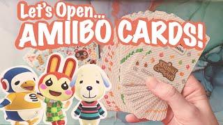 VILLAGER HUNTING via AMIIBO CARDS!  ACNH Amiibo Card Unboxing! | Animal Crossing New Horizons