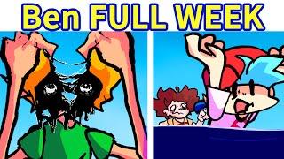 Friday Night Funkin': VS Ben Drowned FULL WEEK UPDATE + Cutscenes + All Codes [FNF Mod/HARD]