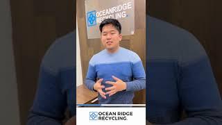 At Ocean Ridge Recycling we connect businesses with sustainable solutions! #shorts