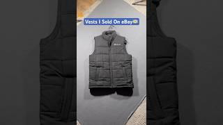 Vests I Sold On eBay #ebayseller #garagesale #thrifting #goodwill #reseller #vintage #duckcanvas