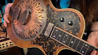 Unboxing The “MAVIS” from Mule Resophonic Guitars