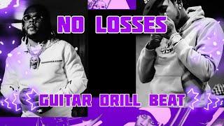 Fivio Foreign Type Beat 2021 "No Losses" Rowdy Rebel Type Beat 2021 | Guitar Drill Beat