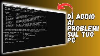 Questo Script Ripara ed Elimina qualsiasi Minaccia su Windows