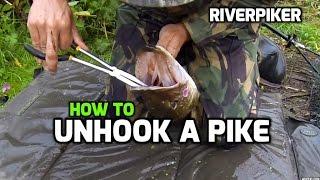 How to unhook a pike - tutorial