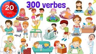 Apprendre 300 verbes en français.