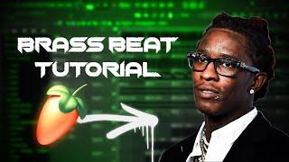 How to make a Young Thug Type Beat I Fl Studio I Tutorial