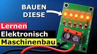 Entwurf und Bau einer Leiterplatte - SMD-LED - Elektronik lernen