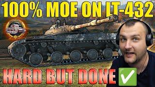 100% MOE on LT-432: Hard but Done! | World of Tanks