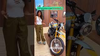 TVS Ronin Scrambler First Look #bikewithgirl #tvsronin225 #tvsscrambler #youtubeshorts