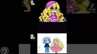 1 Or 2? #gacha #gachalife #gachaclub #gachameme #gachalifememe #gachalifetiktok #gachatiktok #shorts