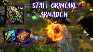 STAFF GRIMOIRE IS SO GOOD! - Armadon Carry