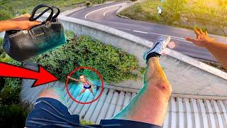 I STEAL HER HANDBAG (Epic Parkour Chase)