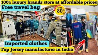 100%  luxury branded clothes store in Hyderabad 80% off free travel bag for our subscribers / ffti
