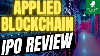 IPO Review Applied Blockchain APLD Stock Going Public