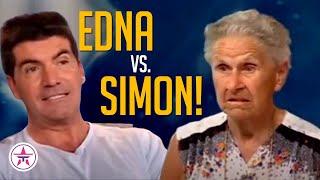 86-Year-Old Grandma Puts Simon In His Place!