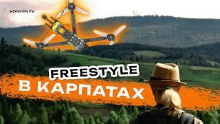 FREESTYLE В КАРПАТАХ. FPVlog 1