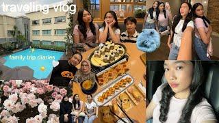 TRAVELING VLOG| spend time with fam, digital diaries, culinary️