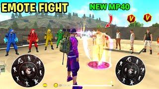 Free Fire Emote Fight On Factory Roof || Adam Vs Criminal New Emote Fight || Garena Free Fire 