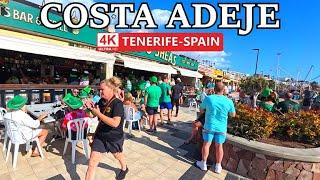 TENERIFE - COSTA ADEJE | Check the Current Appearance ️ St Patrick’s Day 🟢 4K Walk ● March 2025