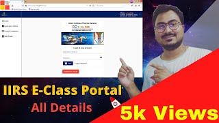 IIRS-ISRO E-Class Portal  | How to Get Live Lecture | Mark Attendance | iirs outreach program