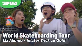 Liz Akama mit dem ALLERLETZTEN Trick zu Gold | World Skate Tour Rom