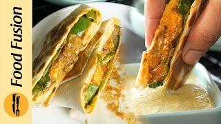 BBQ Chicken Mini Crunchwraps Recipe by Food Fusion #DigitalAmmi