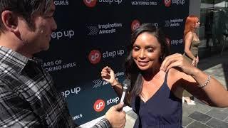 Danielle Nicolet Carpet Interview at Step Up's 2023 Inspiration Awards