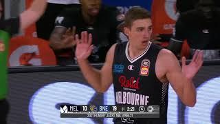 Victor Law Posts 10 points & 15 rebounds vs. Melbourne United