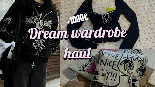 1000€+ Dream Wardrobe haulVivienne Westwood, Brandy Melville, H&M, Named Collective, Koi Footwear