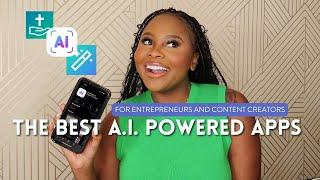 The Best iPhone AI Apps for Entrepreneurs & Content Creators | Get More Done Faster | Troyia Monay