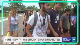 Hundreds of New College of Florida students blame mold, air quality in several dorms for living off