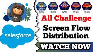 Screen Flow Distribution | Salesforce Trailhead | Complete Solution