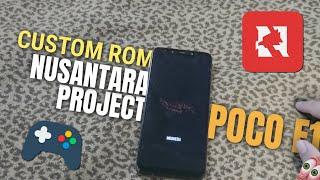 Custom Rom Poco F1 Nusantara OS Android 11 | Update os Poco F1 ke Android 11