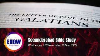 Secunderabad Bible Study | 20 Nov 2024