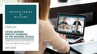 International Employment Webinar Series – Episode 1