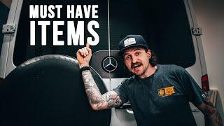 10 VAN LIFE Items / Hacks You Might Not Have Thought Of