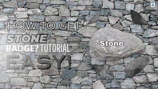 How to get STONE🪨 badge in Killstreak gloves button test!